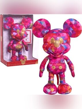 NIB Disney Mickey Mouse Special Edition Geometric Plush - Collector's Item